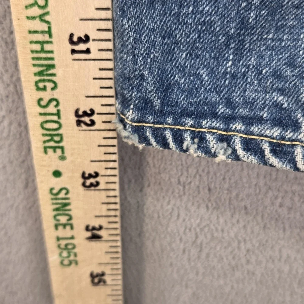 Fullcount Jeans Mens Blue Selvedge Thrashed Destroyed Fits 30x32